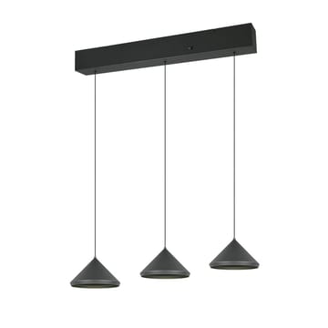 Pendellampe TRIO Laguna - 3 lamper, Matt svart - Belysning - Innendørsbelysning & Lamper - Vinduslampe