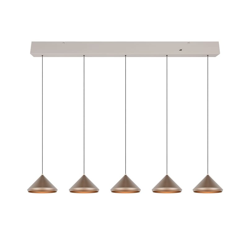 Pendellampe TRIO Laguna - 5 lamper, Coffee - Belysning - Innendørsbelysning & Lamper - Vinduslampe