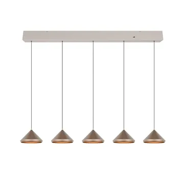 Pendellampe TRIO Laguna - 5 lamper, Coffee - Belysning - Innendørsbelysning & Lamper - Vinduslampe