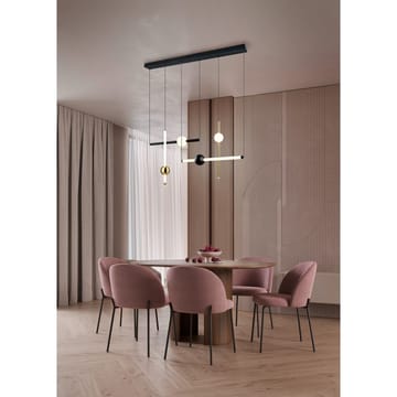 Pendellampe TRIO Melita - 110 cm/Matt svart - Belysning - Innendørsbelysning & Lamper - Vinduslampe