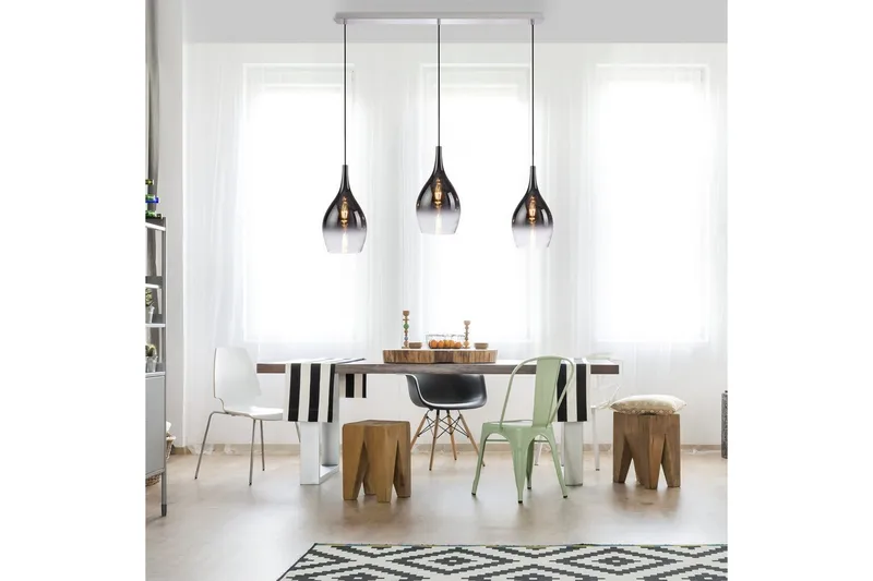 Pendellampe Pilua - 20x120x110 cm - Belysning - Innendørsbelysning & Lamper - Vinduslampe