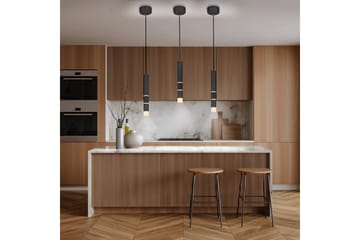 Pendellampe Pure Vega - 12x120x12 cm, Svart - Belysning - Innendørsbelysning & Lamper - Vinduslampe