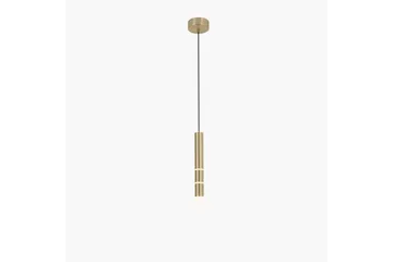 Pendellampe Pure Vega - 12x120x12 cm, Messing Matt - Belysning - Innendørsbelysning & Lamper - Vinduslampe