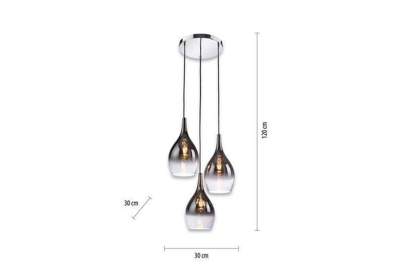 Pendellampe Pilua - 43x120x43 cm - Belysning - Innendørsbelysning & Lamper - Vinduslampe