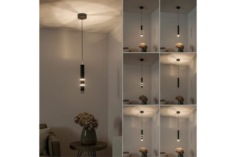 Pendellampe Pure Vega - 12x120x12 cm, Aluminium - Belysning - Innendørsbelysning & Lamper - Vinduslampe
