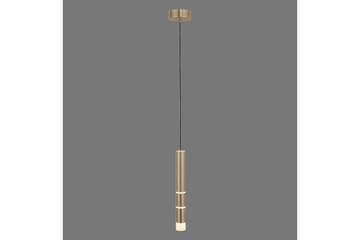 Pendellampe Pure Vega - 12x120x12 cm, Messing Matt - Belysning - Innendørsbelysning & Lamper - Vinduslampe