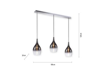 Pendellampe Pilua - 20x120x110 cm - Belysning - Innendørsbelysning & Lamper - Vinduslampe