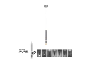 Pendellampe Pure Vega - 12x120x12 cm, Aluminium - Belysning - Innendørsbelysning & Lamper - Vinduslampe