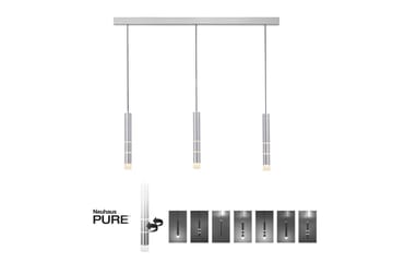 Pendellampe Pure Vega - 5x120x120 cm, Aluminium - Belysning - Innendørsbelysning & Lamper - Vinduslampe