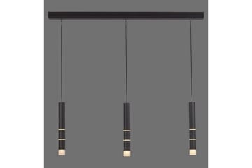 Pendellampe Pure Vega - 5x120x120 cm, Svart - Belysning - Innendørsbelysning & Lamper - Vinduslampe