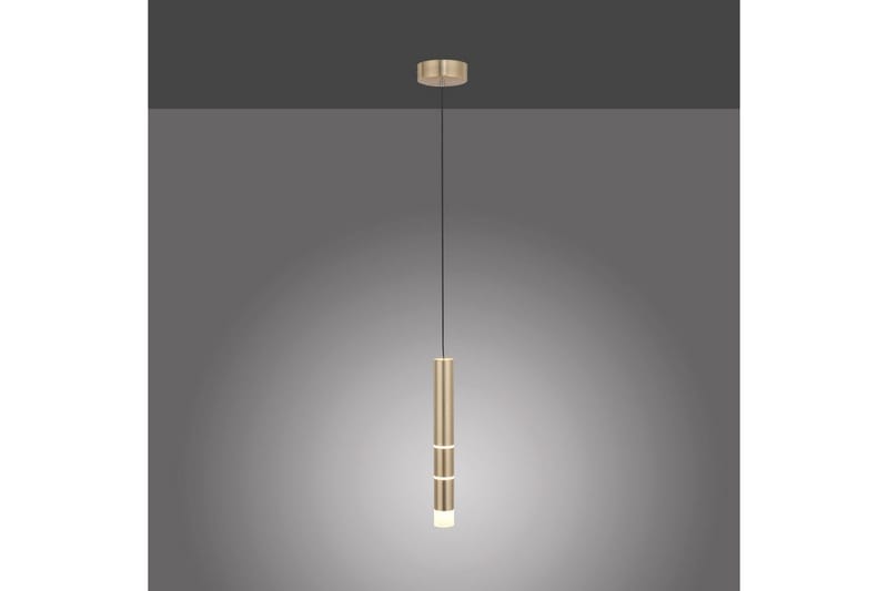 Pendellampe Pure Vega - 12x120x12 cm, Messing Matt - Belysning - Innendørsbelysning & Lamper - Vinduslampe