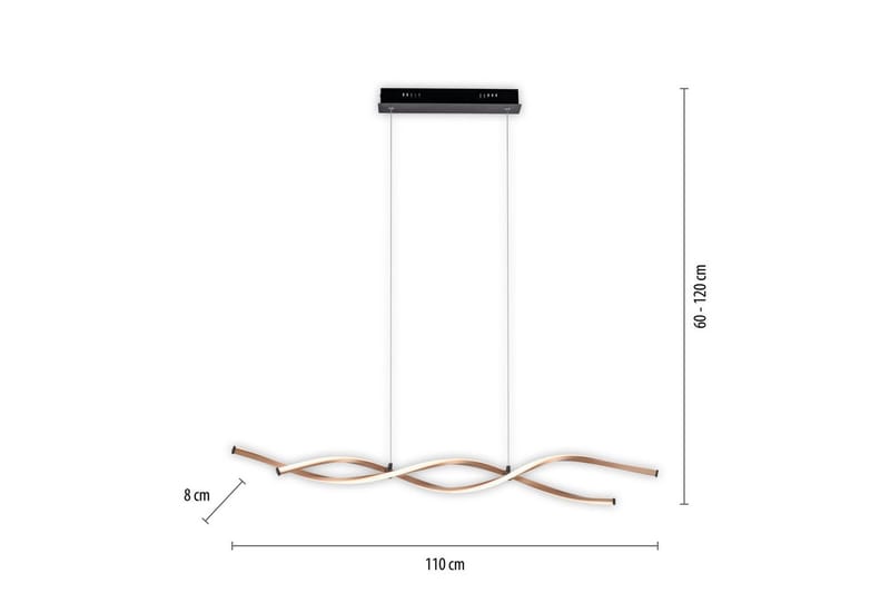 Polina Paul Neuhaus Taklampe - Belysning - Innendørsbelysning & Lamper - Vinduslampe