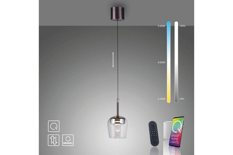 Q-Kon Paul Neuhaus Taklampe - Belysning - Innendørsbelysning & Lamper - Vinduslampe