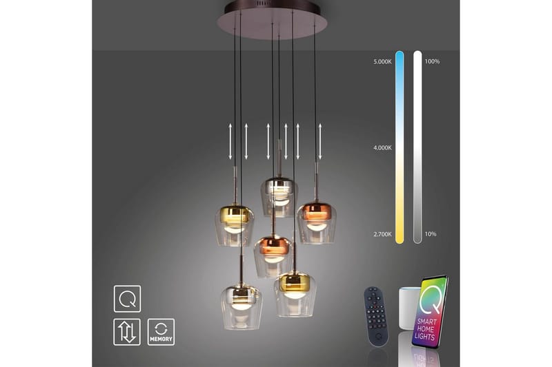 Q-Kon Paul Neuhaus Taklampe - Belysning - Innendørsbelysning & Lamper - Vinduslampe