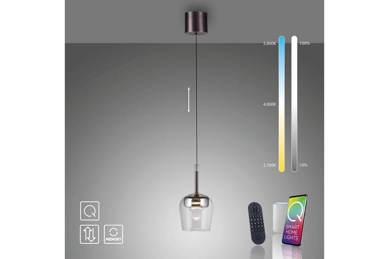 Q-Kon Paul Neuhaus Taklampe - Belysning - Innendørsbelysning & Lamper - Vinduslampe