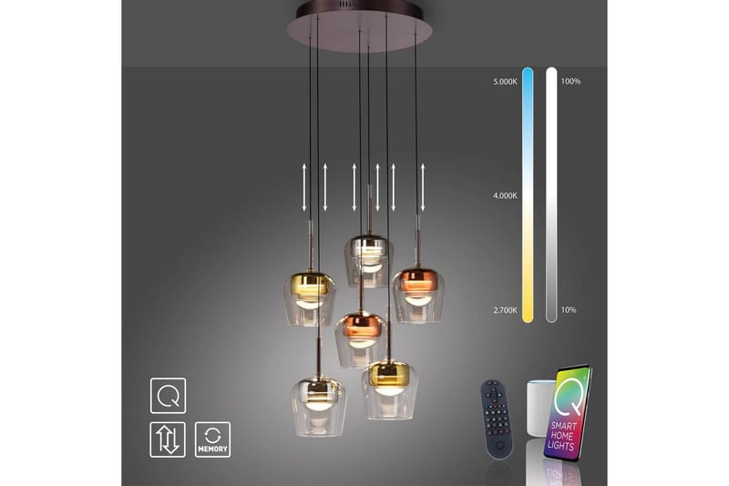 Q-Kon Paul Neuhaus Taklampe - Belysning - Innendørsbelysning & Lamper - Vinduslampe