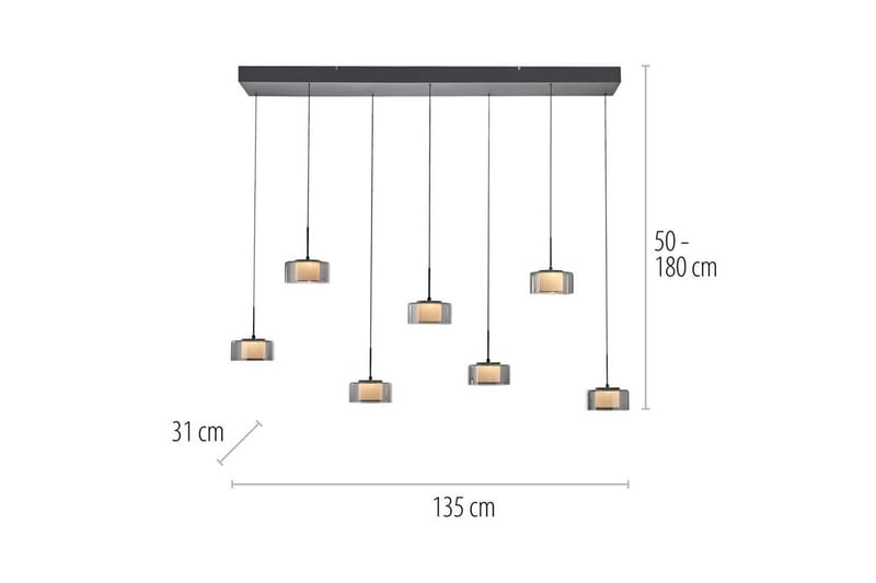 Rich Paul Neuhaus Taklampe - Belysning - Innendørsbelysning & Lamper - Vinduslampe
