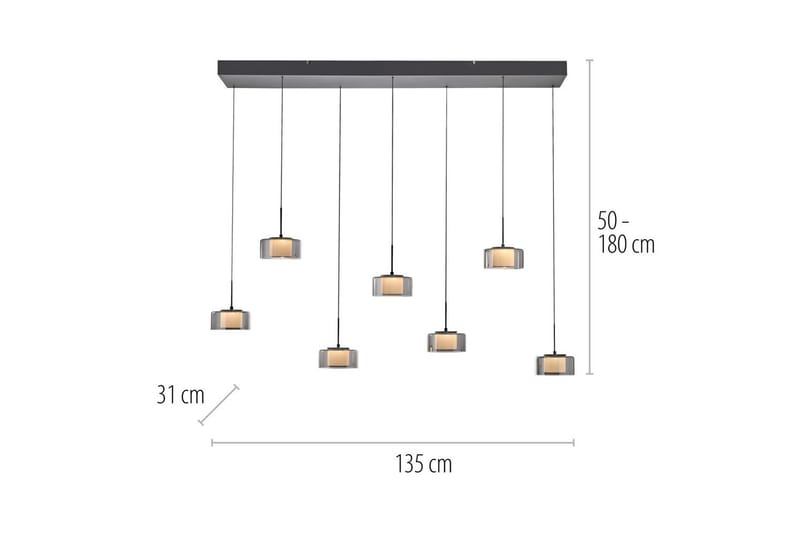 Rich Paul Neuhaus Taklampe - Belysning - Innendørsbelysning & Lamper - Vinduslampe