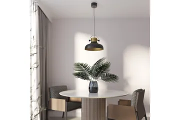 Stealle Pendellampe Rund - Svart - Belysning - Innendørsbelysning & Lamper - Vinduslampe