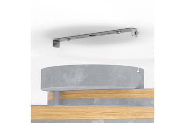 Takbelysning Eglo Cadinaro Grå/Tre Rund - Belysning - Innendørsbelysning & Lamper - Vinduslampe