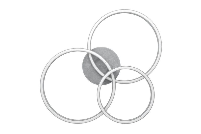 Takbelysning Eglo Cadinaro Grå/Tre Rund - Belysning - Innendørsbelysning & Lamper - Vinduslampe