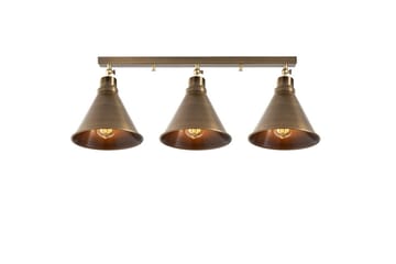 Taklampe Adrim Tri Vintage - Brun - Belysning - Innendørsbelysning & Lamper - Vinduslampe