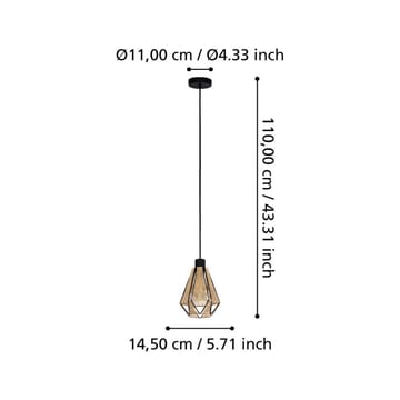 Taklampe Adwickle - 14,5 cm - Belysning - Innendørsbelysning & Lamper - Vinduslampe