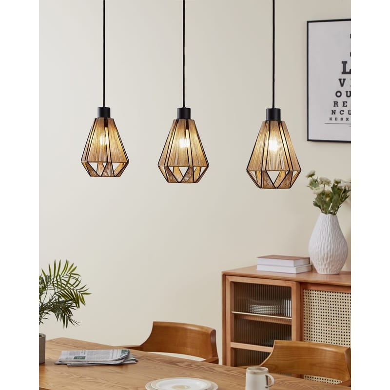 Taklampe Adwickle med 3 Lamper - 14,5 cm - Belysning - Innendørsbelysning & Lamper - Vinduslampe