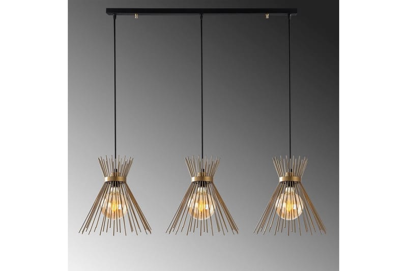 Taklampe Afroz Svart Tre Stikkontakt - Tre Stikkontakt - Belysning - Innendørsbelysning & Lamper - Vinduslampe