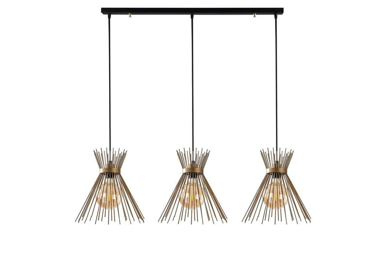 Taklampe Afroz Svart Tre Stikkontakt - Tre Stikkontakt - Belysning - Innendørsbelysning & Lamper - Vinduslampe