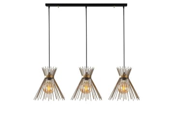 Taklampe Afroz Svart Tre Stikkontakt - Tre Stikkontakt - Belysning - Innendørsbelysning & Lamper - Vinduslampe