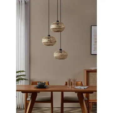 Taklampe Amsfield Rund med 3 Lamper - 48 cm - Belysning - Innendørsbelysning & Lamper - Vinduslampe