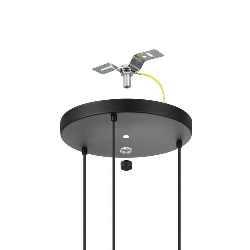 Taklampe Amsfield Rund med 3 Lamper - 48 cm - Belysning - Innendørsbelysning & Lamper - Vinduslampe