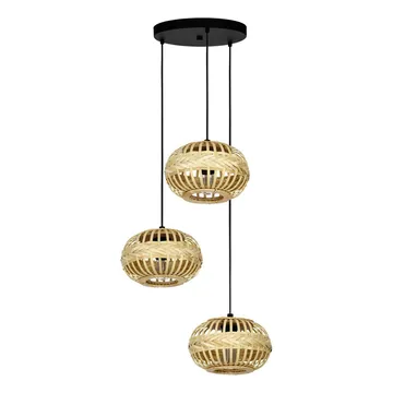 Taklampe Amsfield Rund med 3 Lamper - 48 cm - Belysning - Innendørsbelysning & Lamper - Vinduslampe