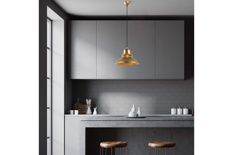 Taklampe Arsta gull - Gull - Belysning - Innendørsbelysning & Lamper - Vinduslampe