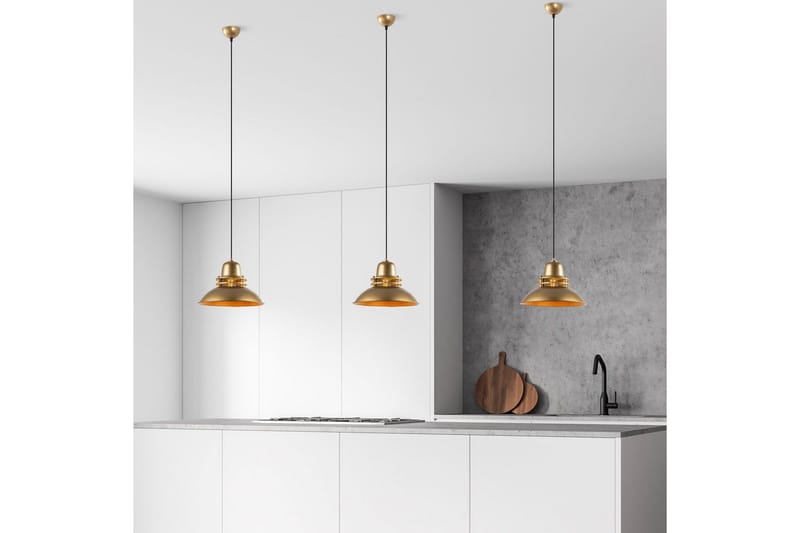 Taklampe Arsta gull - Gull - Belysning - Innendørsbelysning & Lamper - Vinduslampe