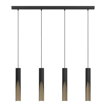 Taklampe Barbotto med 4 lamper - 6 cm - Belysning - Innendørsbelysning & Lamper - Vinduslampe