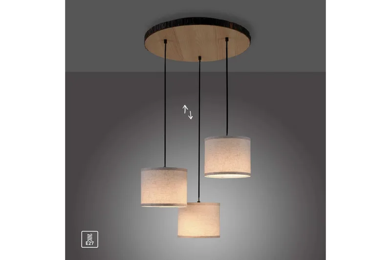 Taklampe Bark - 52x120x52 cm - Belysning - Innendørsbelysning & Lamper - Vinduslampe