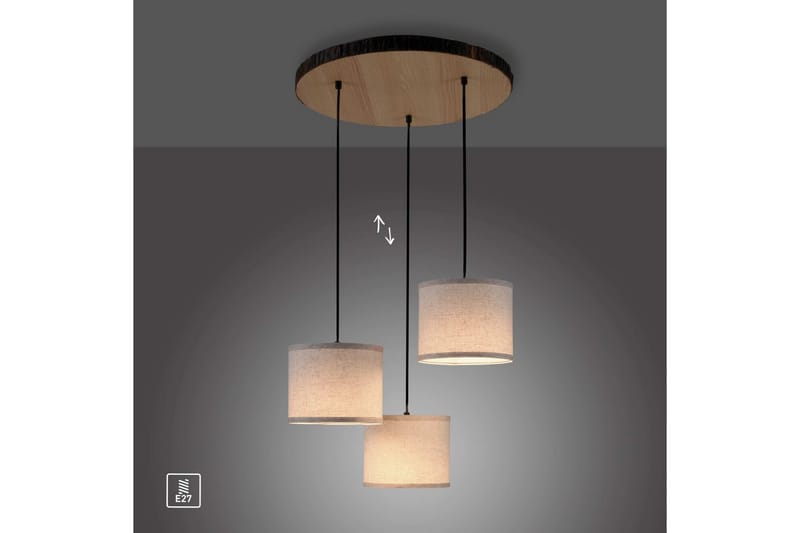 Taklampe Bark - 52x120x52 cm - Belysning - Innendørsbelysning & Lamper - Vinduslampe