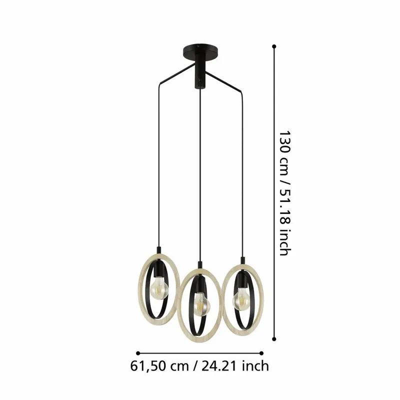 Taklampe Basildon - 61,5 cm - Belysning - Innendørsbelysning & Lamper - Vinduslampe