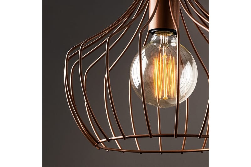 Taklampe Benro Kobber - Kobber - Belysning - Innendørsbelysning & Lamper - Vinduslampe