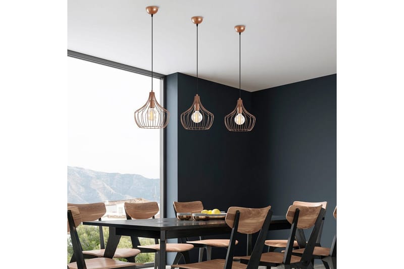 Taklampe Benro Kobber - Kobber - Belysning - Innendørsbelysning & Lamper - Vinduslampe