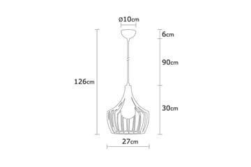 Taklampe Benro Kobber - Kobber - Belysning - Innendørsbelysning & Lamper - Vinduslampe