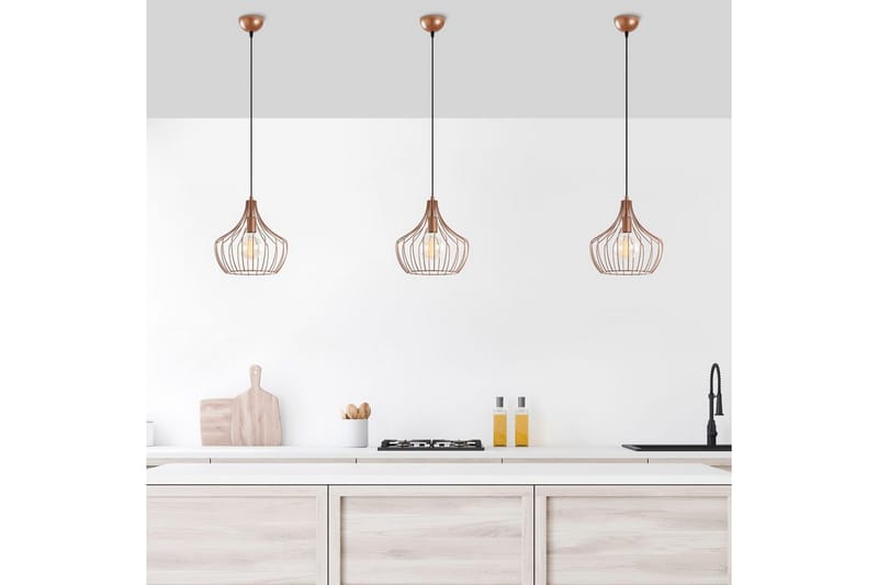 Taklampe Benro Kobber - Kobber - Belysning - Innendørsbelysning & Lamper - Vinduslampe