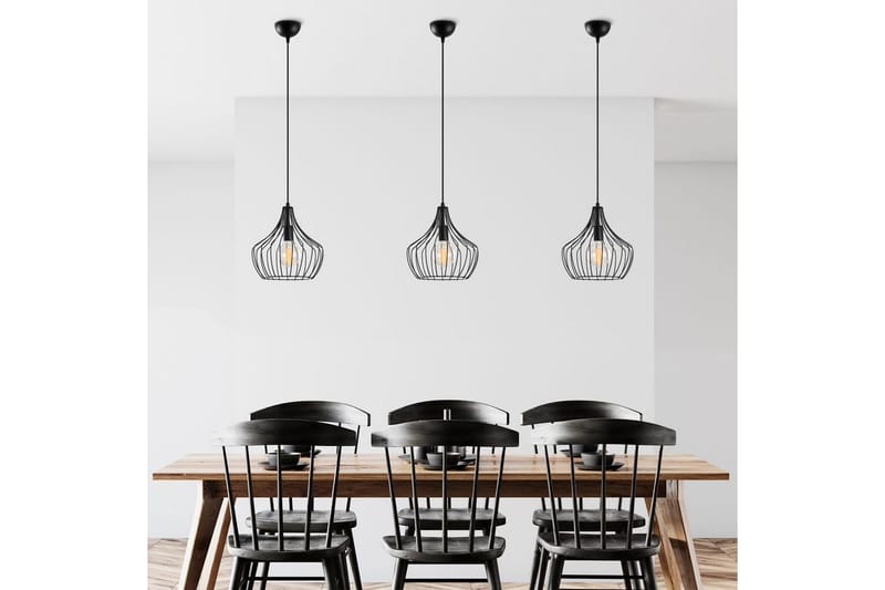 Taklampe Benro Svart - Svart - Belysning - Innendørsbelysning & Lamper - Vinduslampe