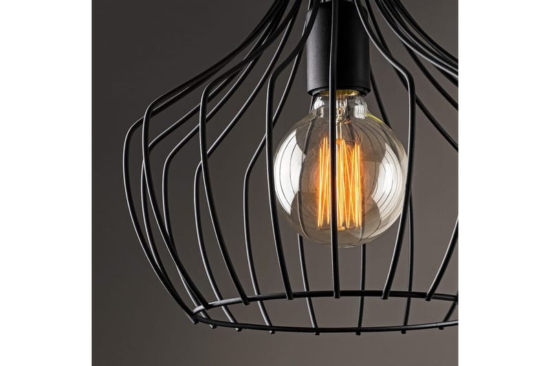 Taklampe Benro Svart - Svart - Belysning - Innendørsbelysning & Lamper - Vinduslampe