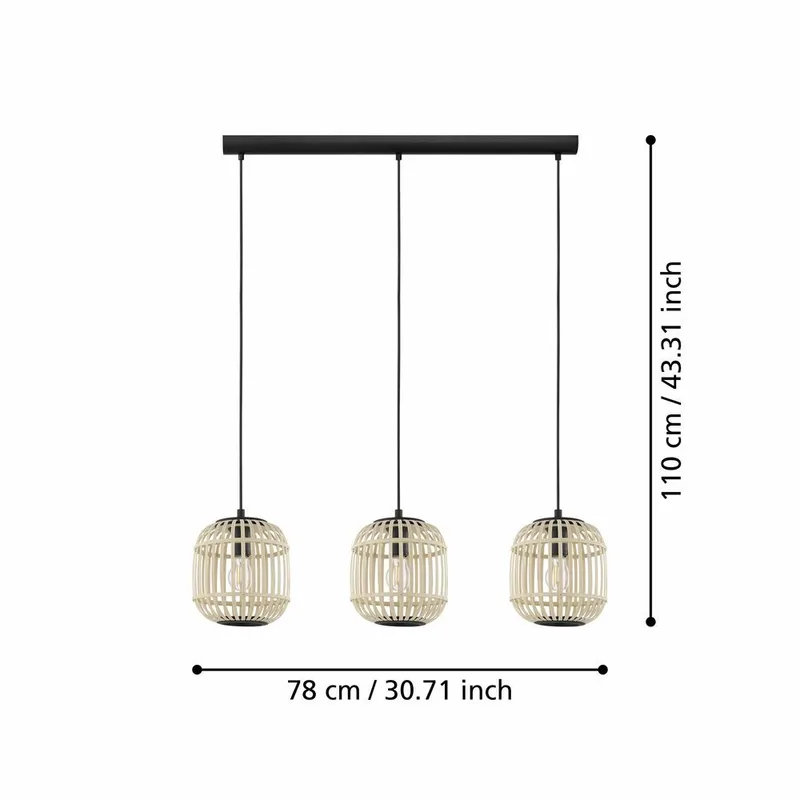 Taklampe Bordesley - 21 cm - Belysning - Innendørsbelysning & Lamper - Vinduslampe