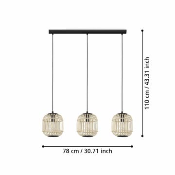 Taklampe Bordesley - 21 cm - Belysning - Innendørsbelysning & Lamper - Vinduslampe
