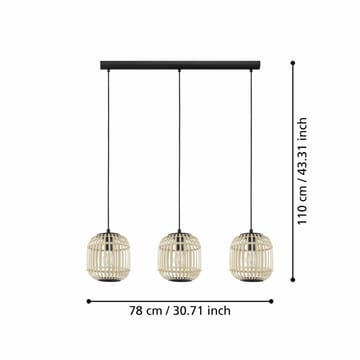 Taklampe Bordesley - 21 cm - Belysning - Innendørsbelysning & Lamper - Vinduslampe