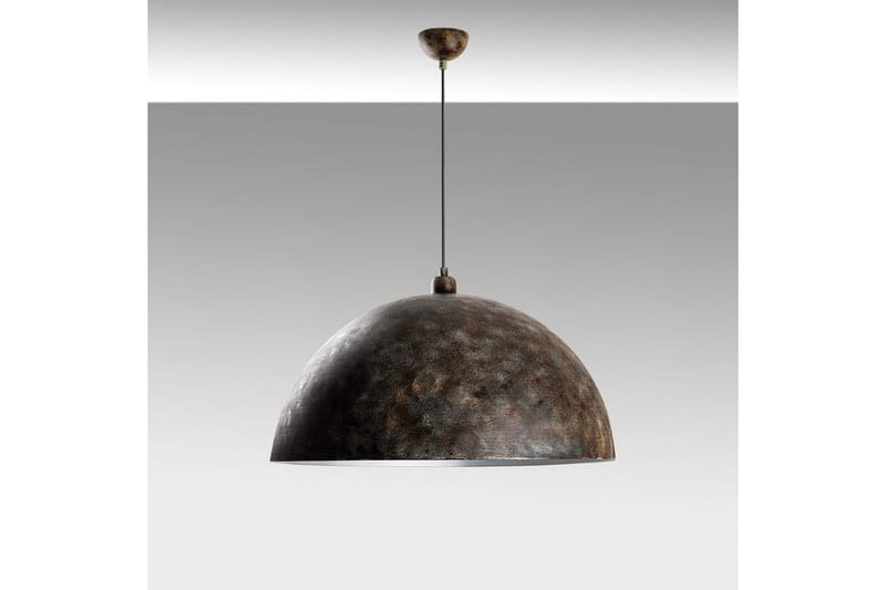 Taklampe Brena Enkelt Sokkel Antikvitet - Brun - Belysning - Innendørsbelysning & Lamper - Vinduslampe